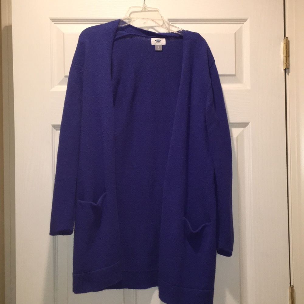 Blue Cardigan